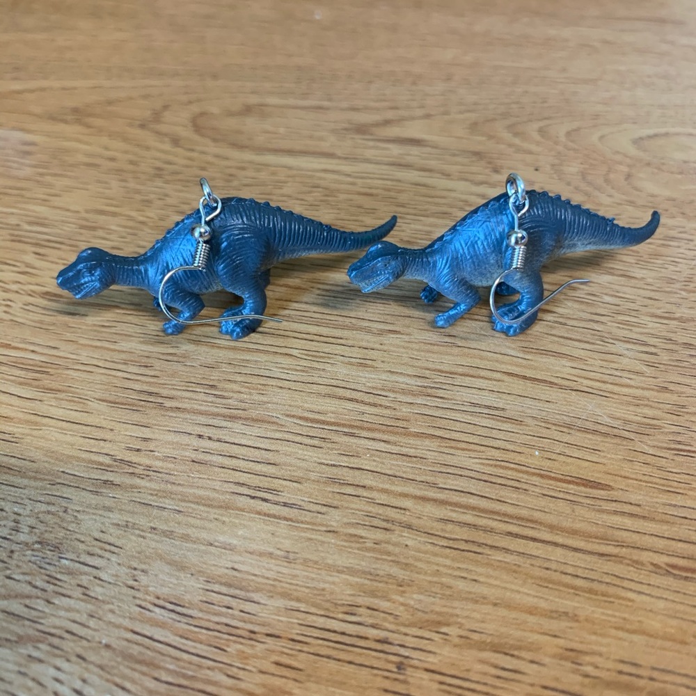 Horizontal Dinosaur Earrings
